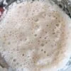 bubbly sourdough starter