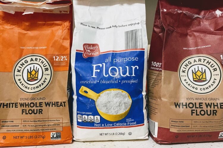 different types of flour for sourdough bread