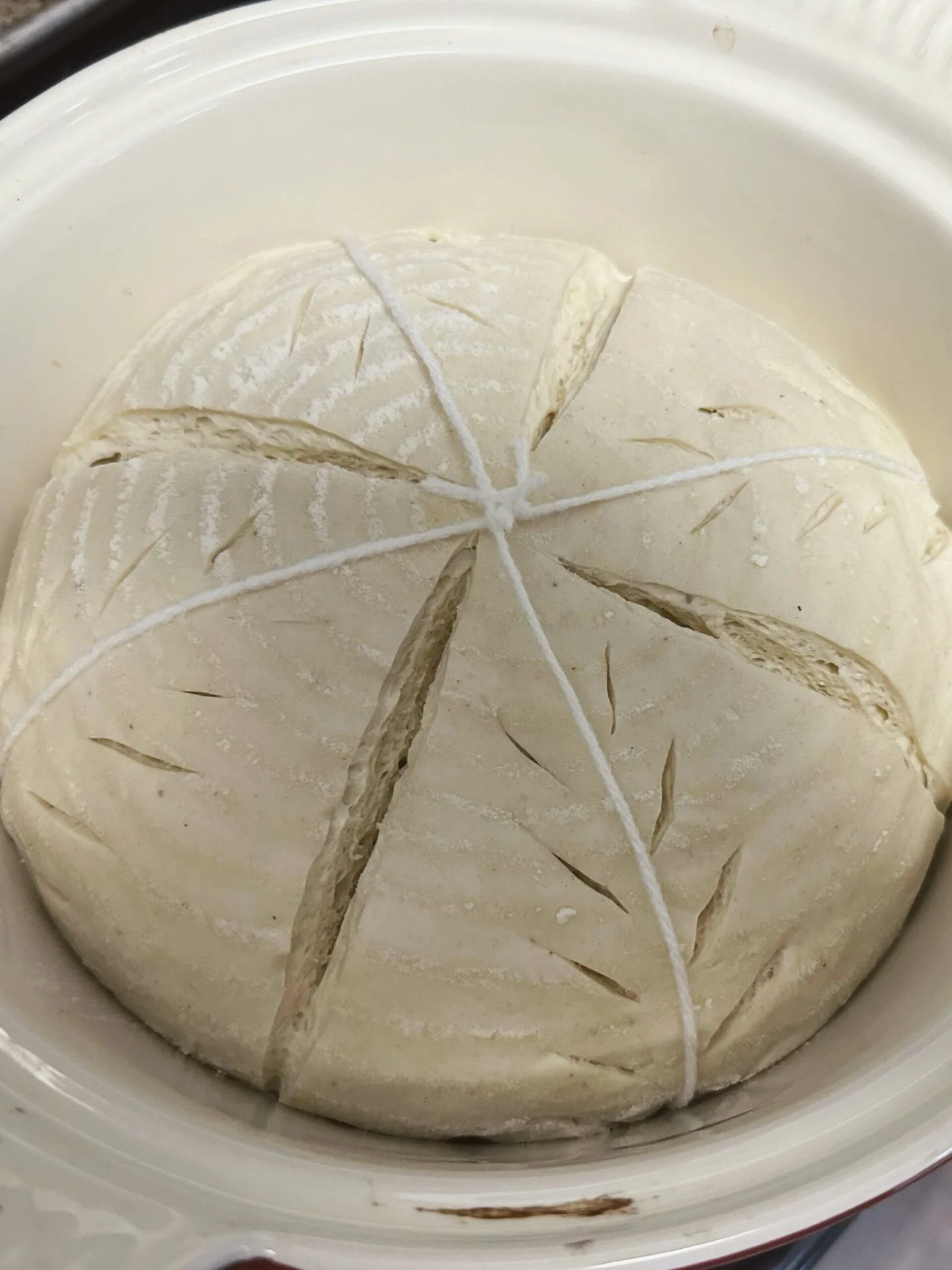 sourdough scoring before and after
